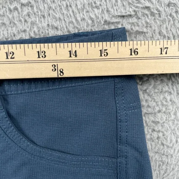 Kuhl Cargo Shorts Womens 6 Horizon Blue Hiking Outdoor Roll Up - Picture 5 of 10